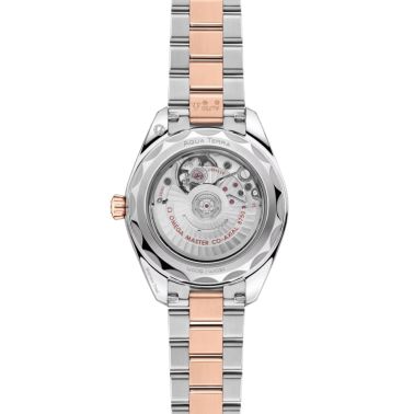 Omega Seamaster Aqua Terra 150m automatic brown dial steel & Sedna gold bracelet 30 mm