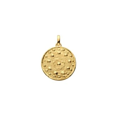 Arthus Bertrand Rosae medal in yellow gold