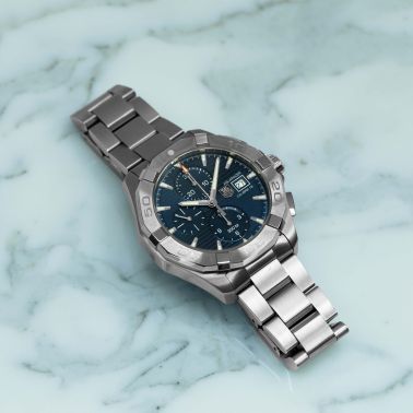 TAG Heuer Aquaracer Chronograph automatic 43 mm Full Set 2017