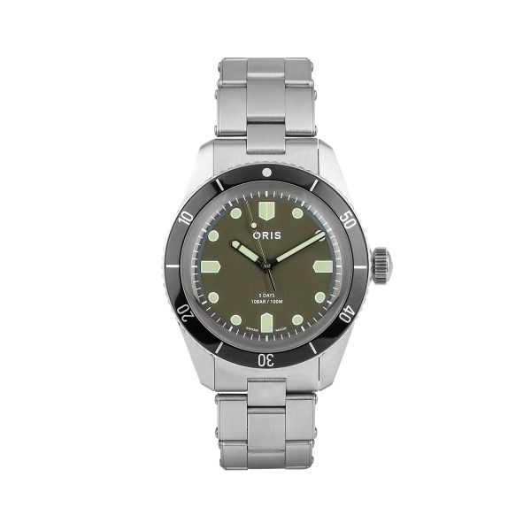 Montre Oris Divers Sixty-Five x Hodinkee Calibre 400 automatique 38 mm Full Set 2023