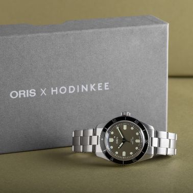 Montre Oris Divers Sixty-Five x Hodinkee Calibre 400 automatique 38 mm Full Set 2023