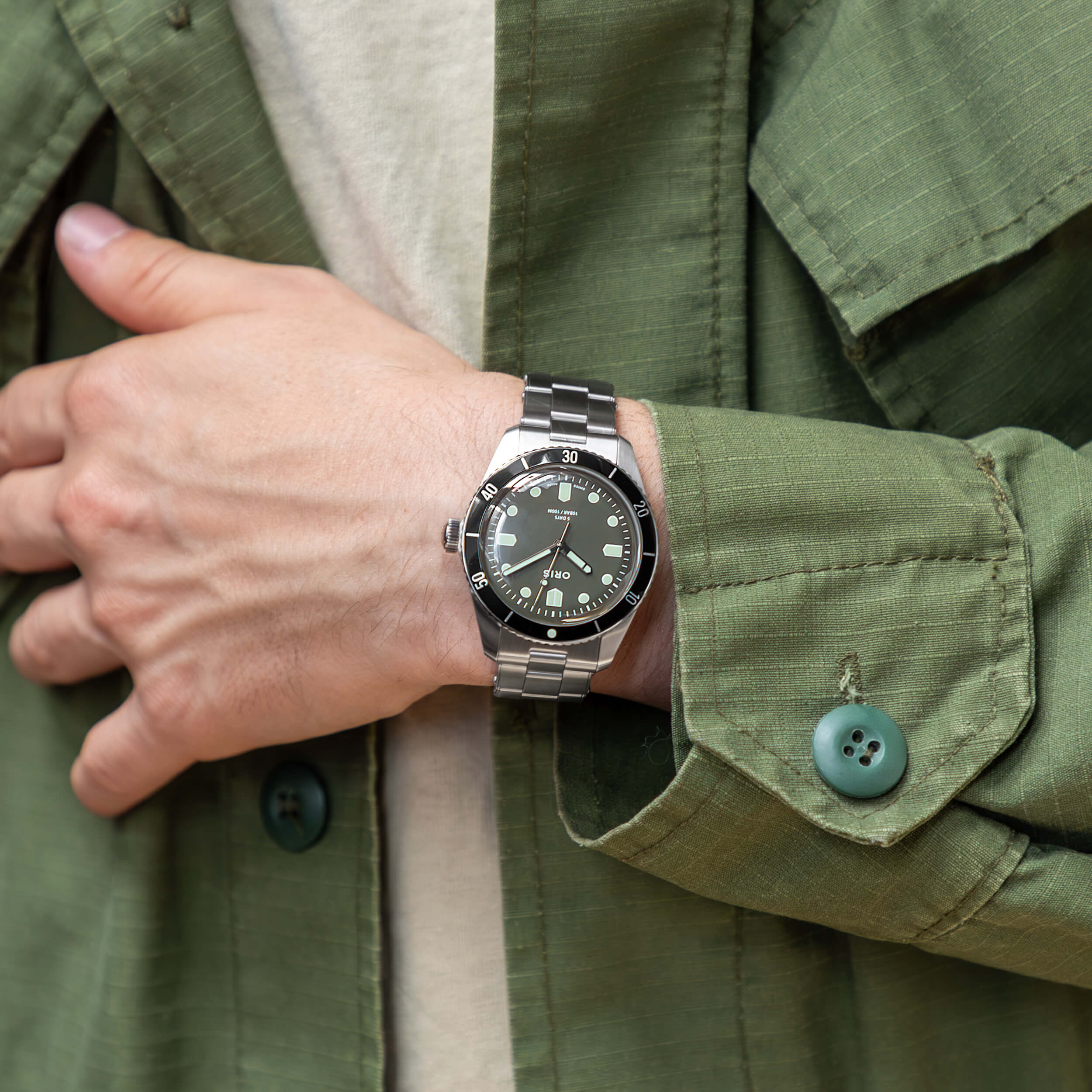 Montre Oris Divers Sixty-Five x Hodinkee Calibre 400 automatique 38 mm Full Set 2023