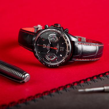 Montre TAG Heuer Grand Carrera Calibre 17 RS2 Ti2 automatique 43 mm