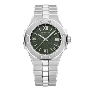 Chopard Alpine Eagle 41 automatic green dial steel bracelet 41 mm