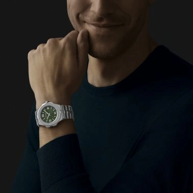 Montre Chopard Alpine Eagle 41 automatique cadran vert bracelet acier 41 mm