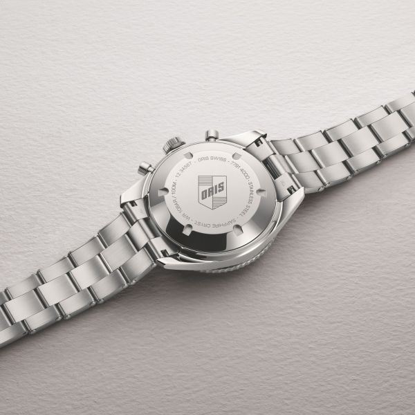 Oris Divers Sixty-Five Automatic Chronograph Watch with Gray and