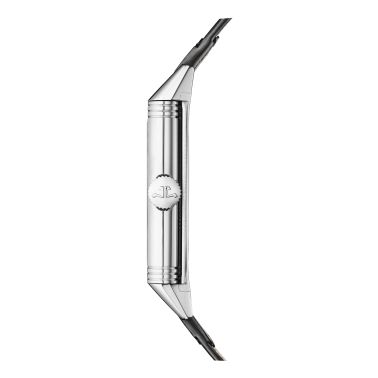 Montre Jaeger-LeCoultre Reverso Tribute Monoface Small Seconds remontage manuel cadran opalin bracelet cuir 45,6 x 27,4 mm
