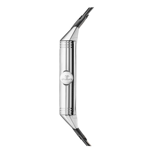 Montre Jaeger-LeCoultre Reverso Tribute Monoface Small Seconds remontage manuel cadran opalin bracelet cuir 45,6 x 27,4 mm