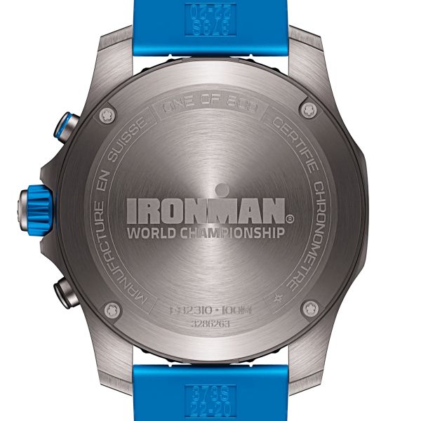 Montre Breitling Endurance Pro Edition IRONMAN® World Championship 2025 quartz chronographe cadran anthracite bracelet caoutchou