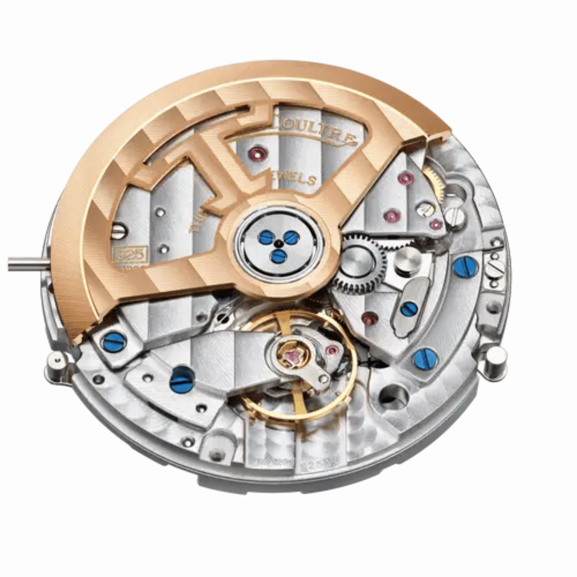 Montre Jaeger-LeCoultre Master Ultra Thin Moon automatique cadran argenté bracelet cuir noir 36 mm