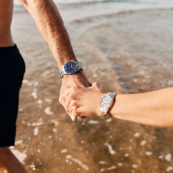 Montre Mido Ocean Star 39 automatique cadran bleu bracelet acier 39 mm