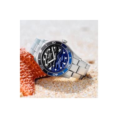 Montre Mido Ocean Star 39 automatique cadran bleu bracelet acier 39 mm