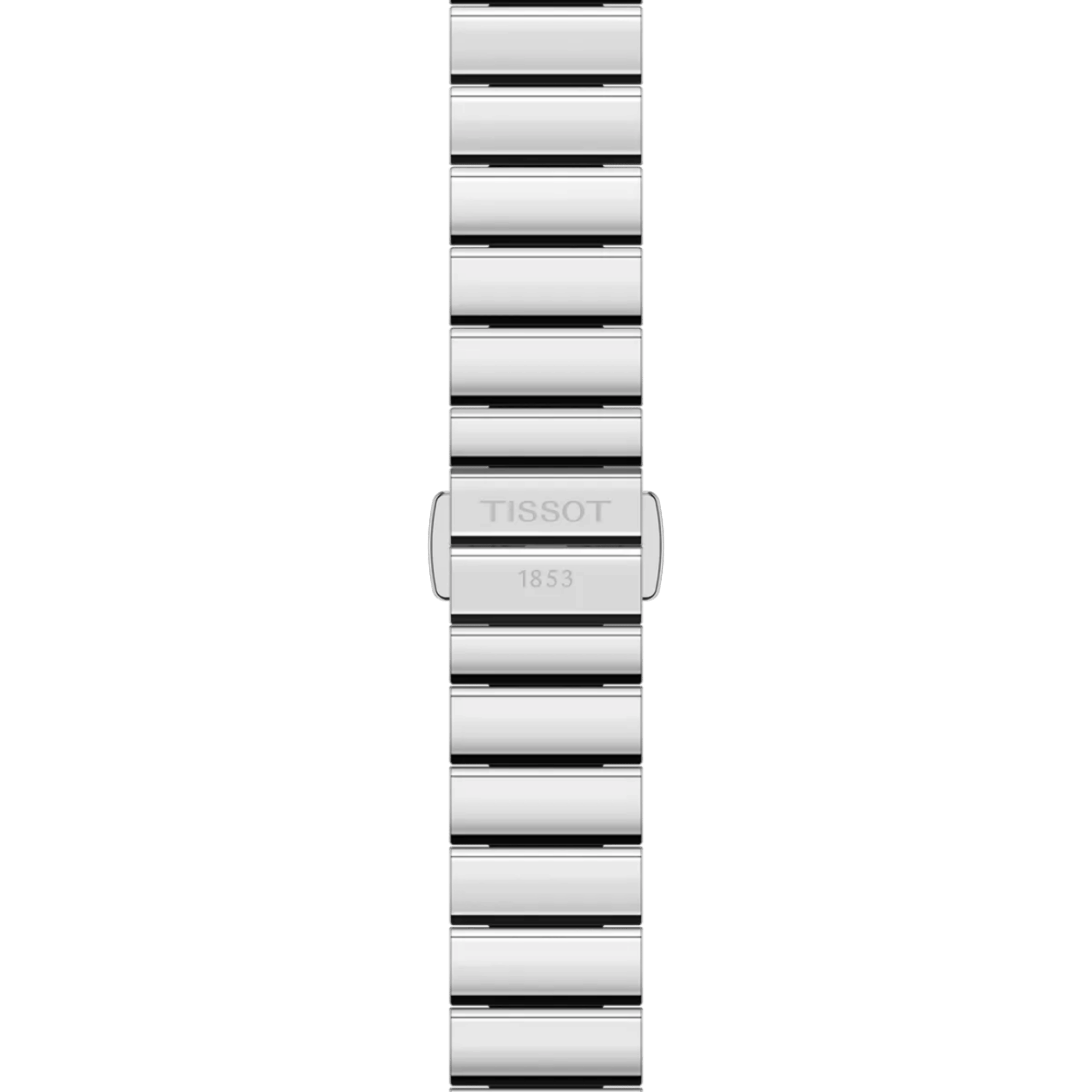 Tissot SRV quartz silver dial steel bracelet 30 x 21,8 mm