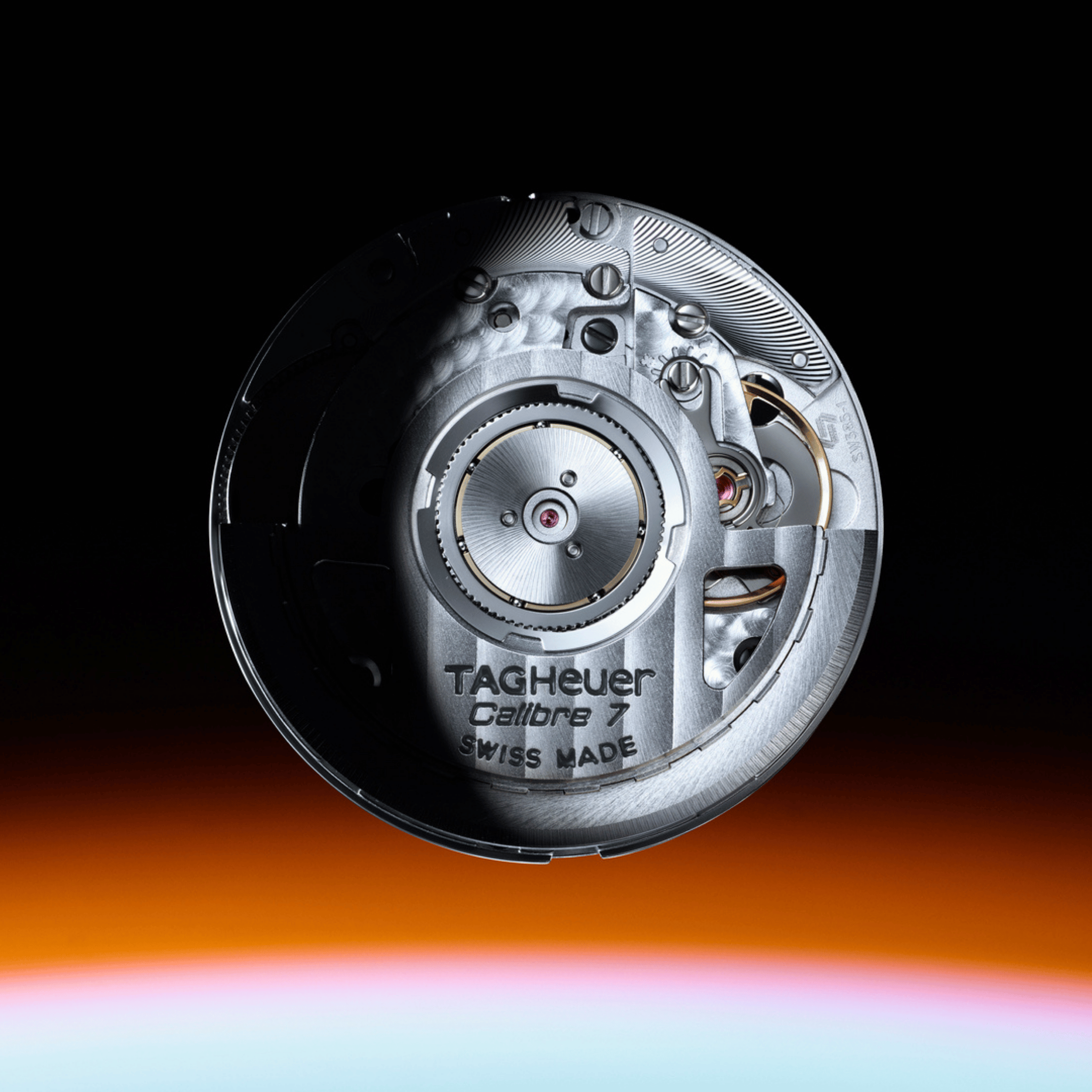 Montre TAG Heuer Carrera Astronomer automatique cadran argenté bracelet acier et or rose 39 mm