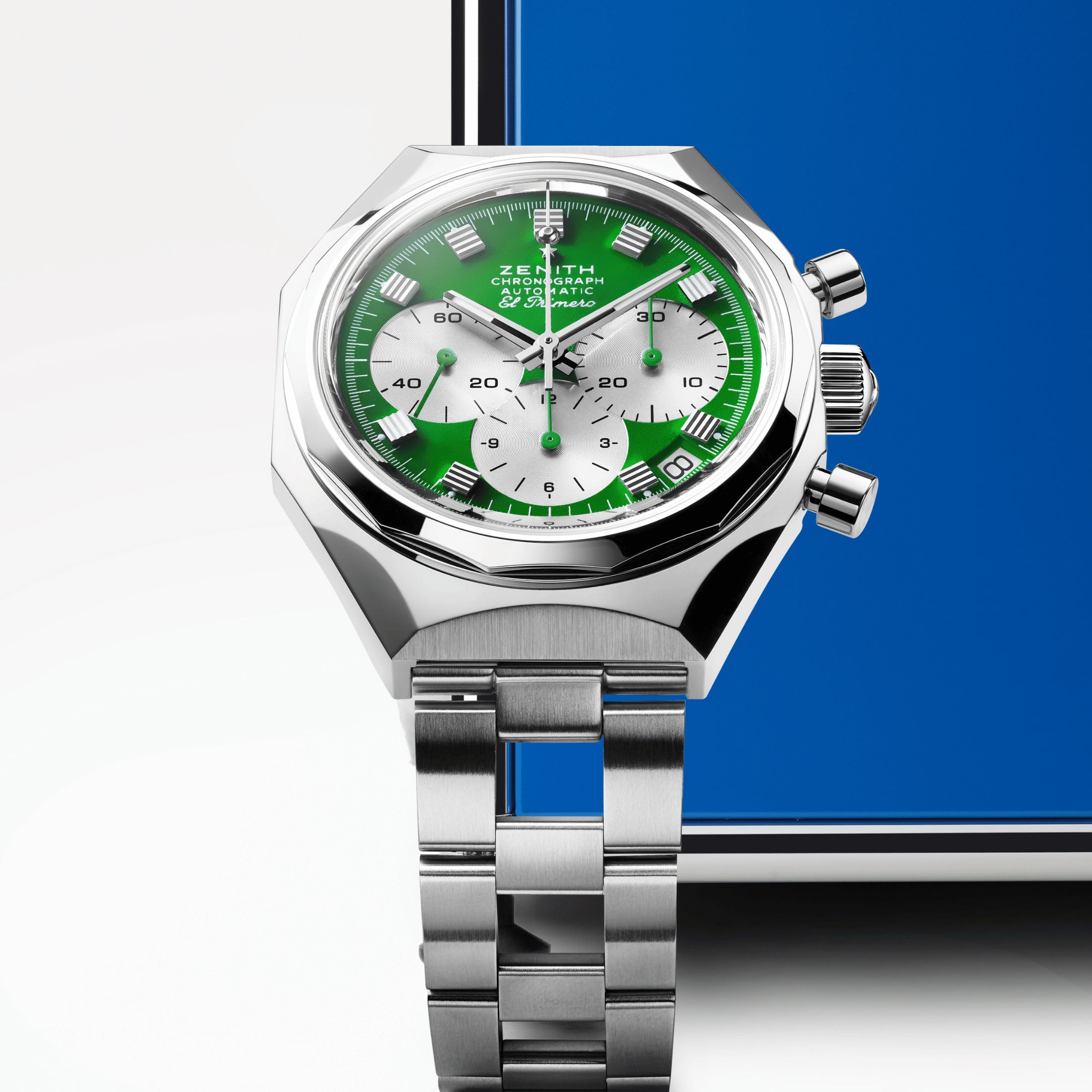 Zenith DEFY Chronograph USM green USM dial Lepage