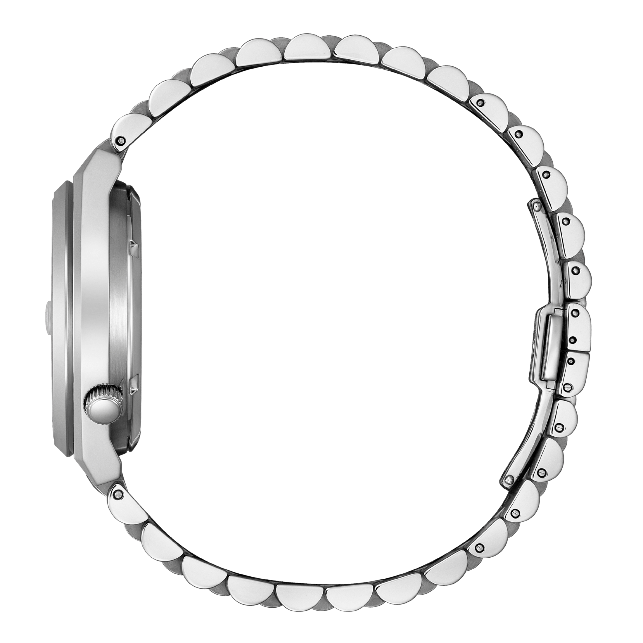 Montre Citizen Tsuyosa 60 automatique cadran noir bracelet acier 40 mm