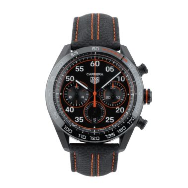 TAG Heuer Carrera Chronograph x Porsche Orange Racing automatic 44 mm Full Set 2023