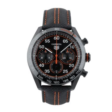 TAG Heuer Carrera Chronograph x Porsche Orange Racing automatic 44 mm Full Set 2023