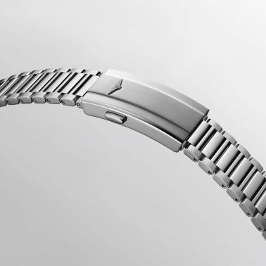 Montre Longines Conquest Heritage automatique cadran vert bracelet acier 40 mm