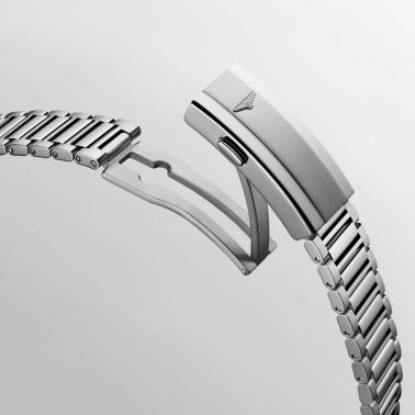 Montre Longines Conquest Heritage automatique cadran vert bracelet acier 40 mm