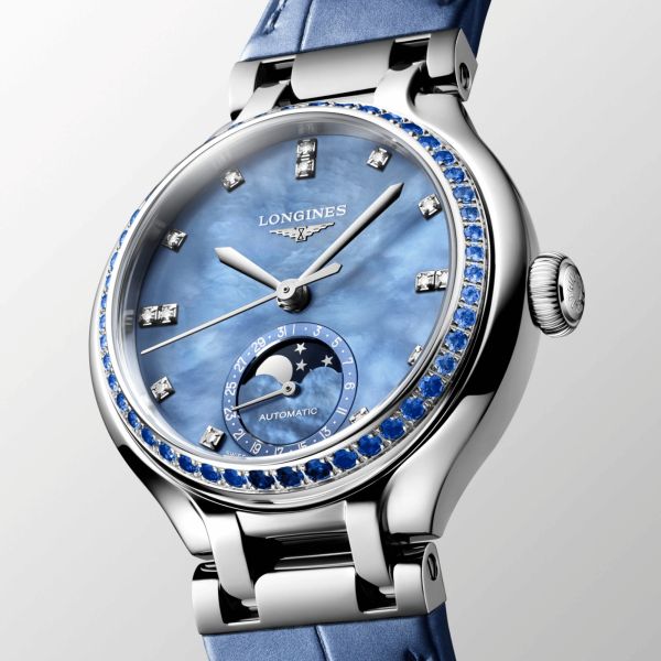 Longines PrimaLuna Moonphase 34 mm L8.126.0.97.2 - Lepage