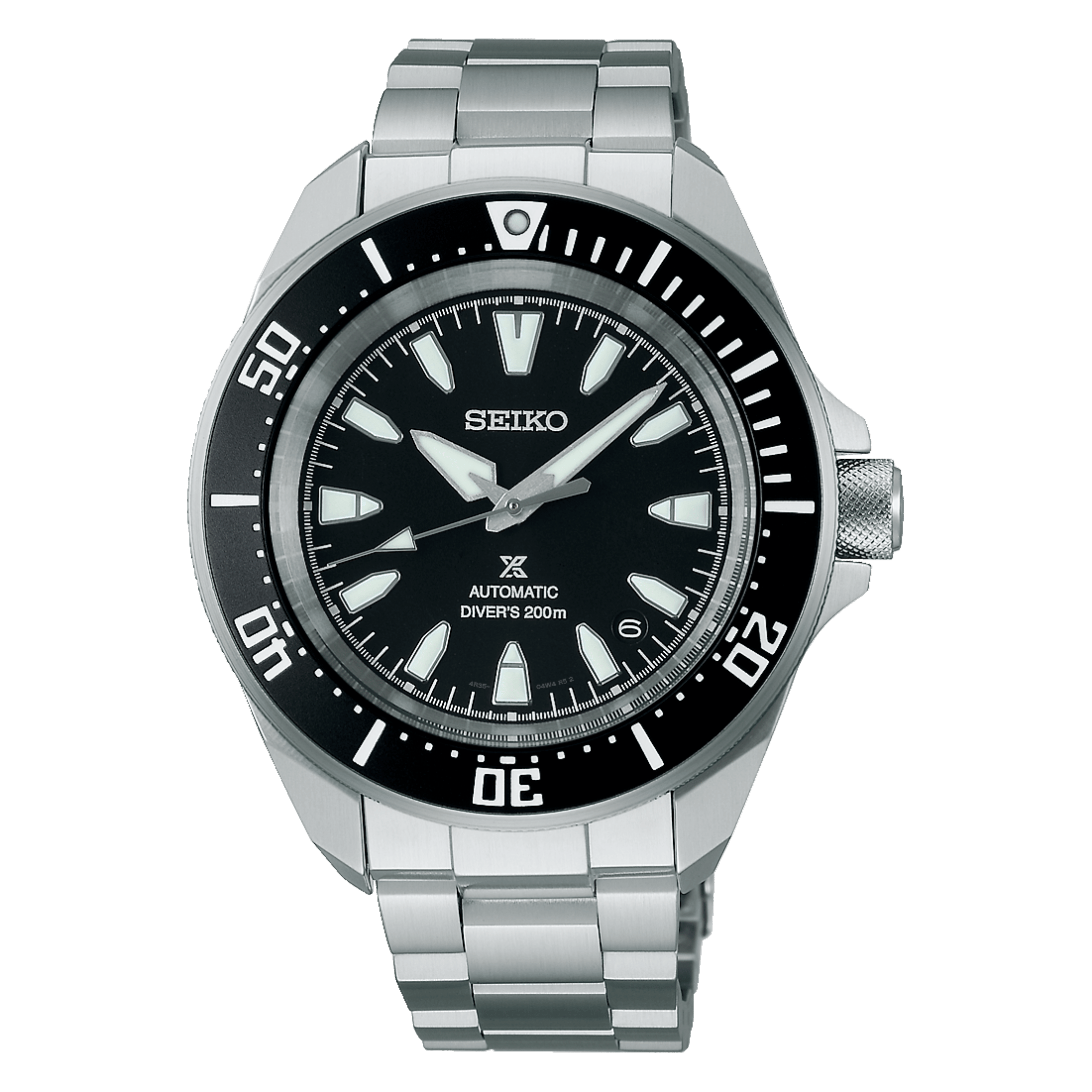 Seiko Prospex Diver's Samurai automatic black dial steel bracelet 41,7 mm