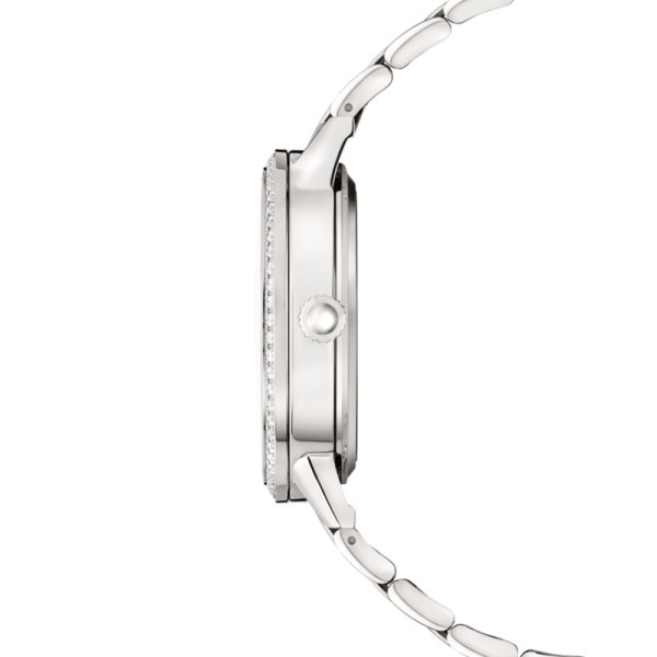 Montre Jaeger-LeCoultre Rendez-Vous Night & Day automatique cadran argent lunette sertie bracelet acier 29 mm