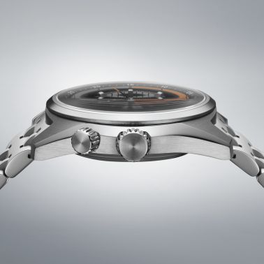 Seiko Prospex Speedtimer Automatic black dial steel bracelet 39,5 mm