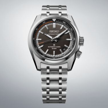 Seiko Prospex Speedtimer Automatic black dial steel bracelet 39,5 mm