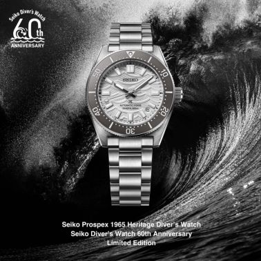 Seiko Prospex 1965 Heritage Diver automatic silver dial steel bracelet 40 mm