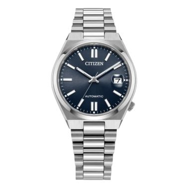 Citizen Tsuyosa 37 mm Blue automatic blue dial steel bracelet 37 mm
