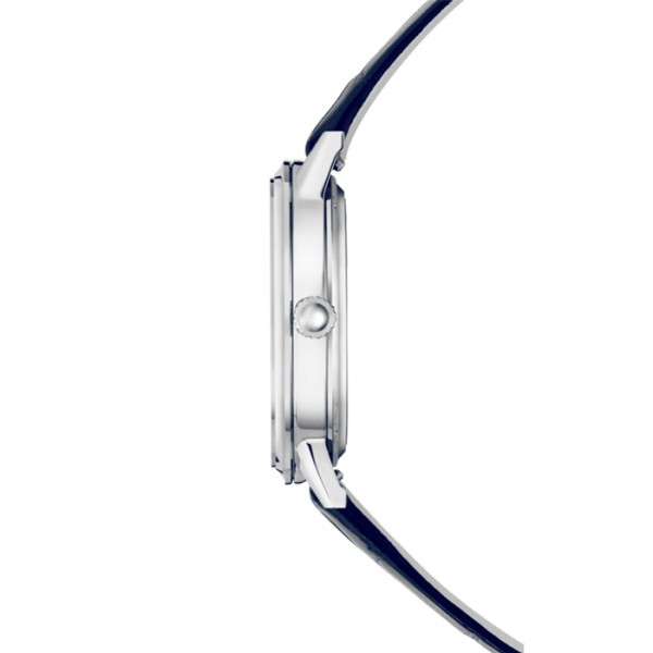 Montre Jaeger-LeCoultre Rendez-Vous Night & Day automatique cadran nacre bracelet cuir bleu 29 mm