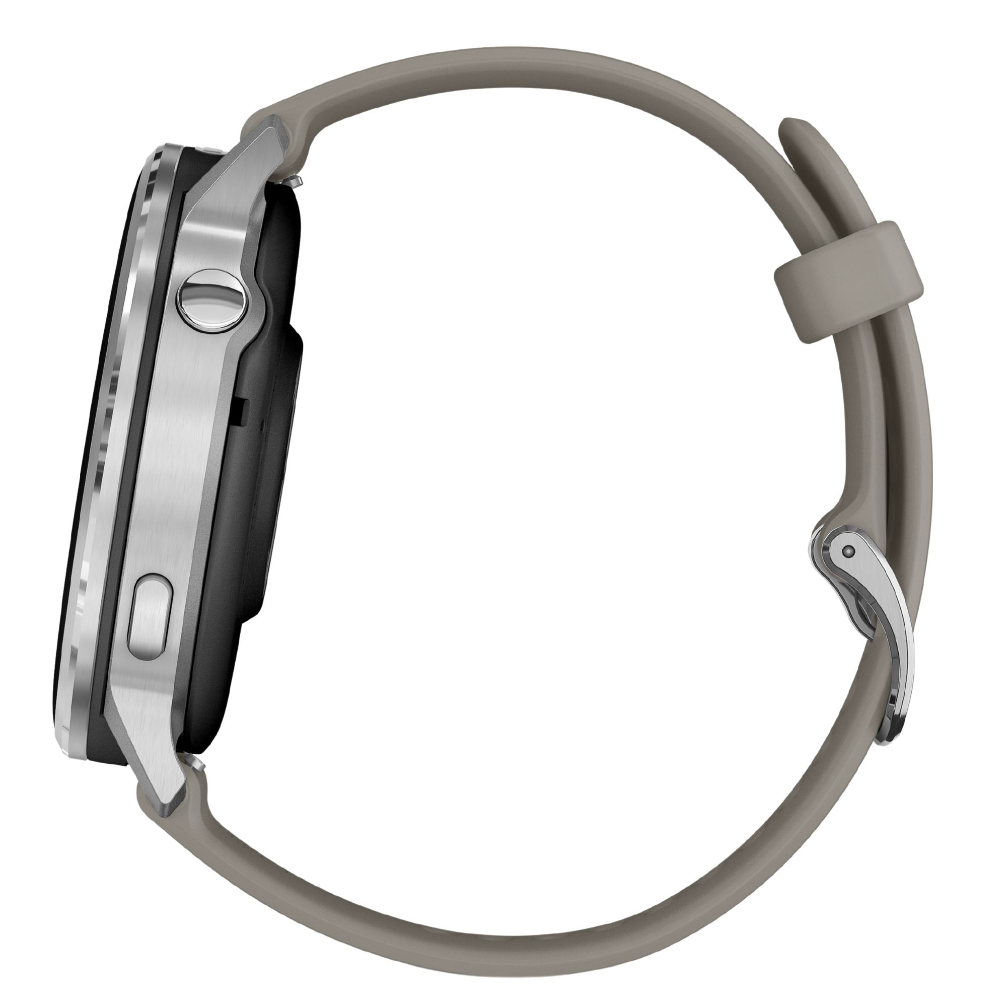 Montre Garmin Venu 4 AMOLED Silver bracelet silicone gris 45 mm