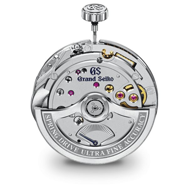 Montre Grand Seiko Evolution 9 Spring Drive U.F.A Ice Forest “Violet Dawn” cadran violet bracelet acier 37 mm