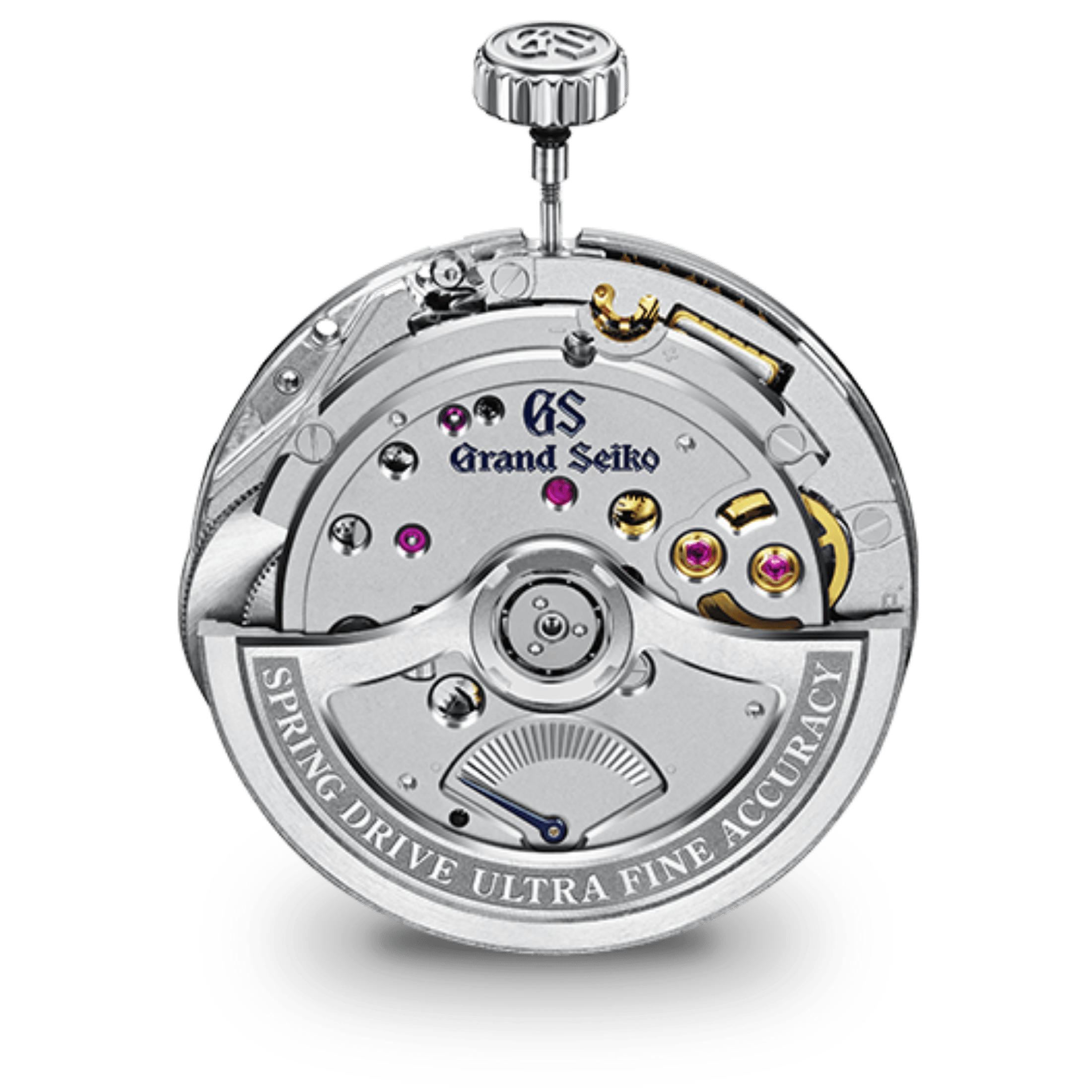 Montre Grand Seiko Evolution 9 Spring Drive U.F.A Ice Forest “Violet Dawn” cadran violet bracelet acier 37 mm