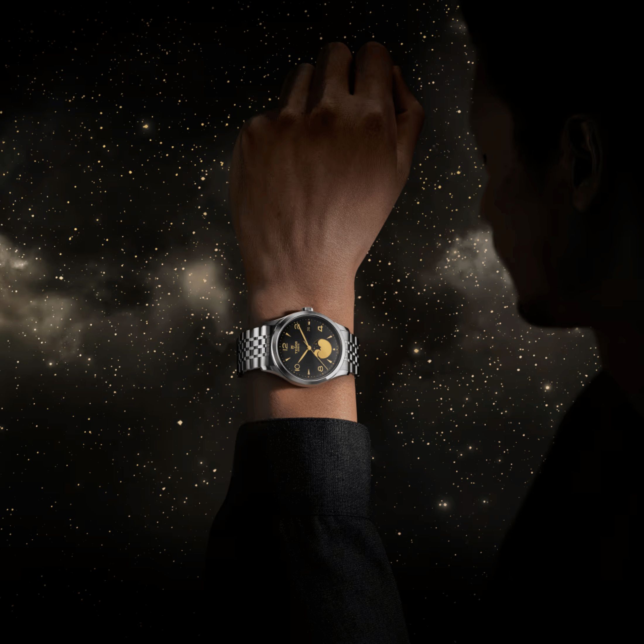 Tudor 1926 Luna Black dial M91560-0003 Lepage