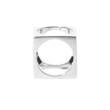 Pendentif/Bague dinh van Le Pavé grand modèle en argent 925