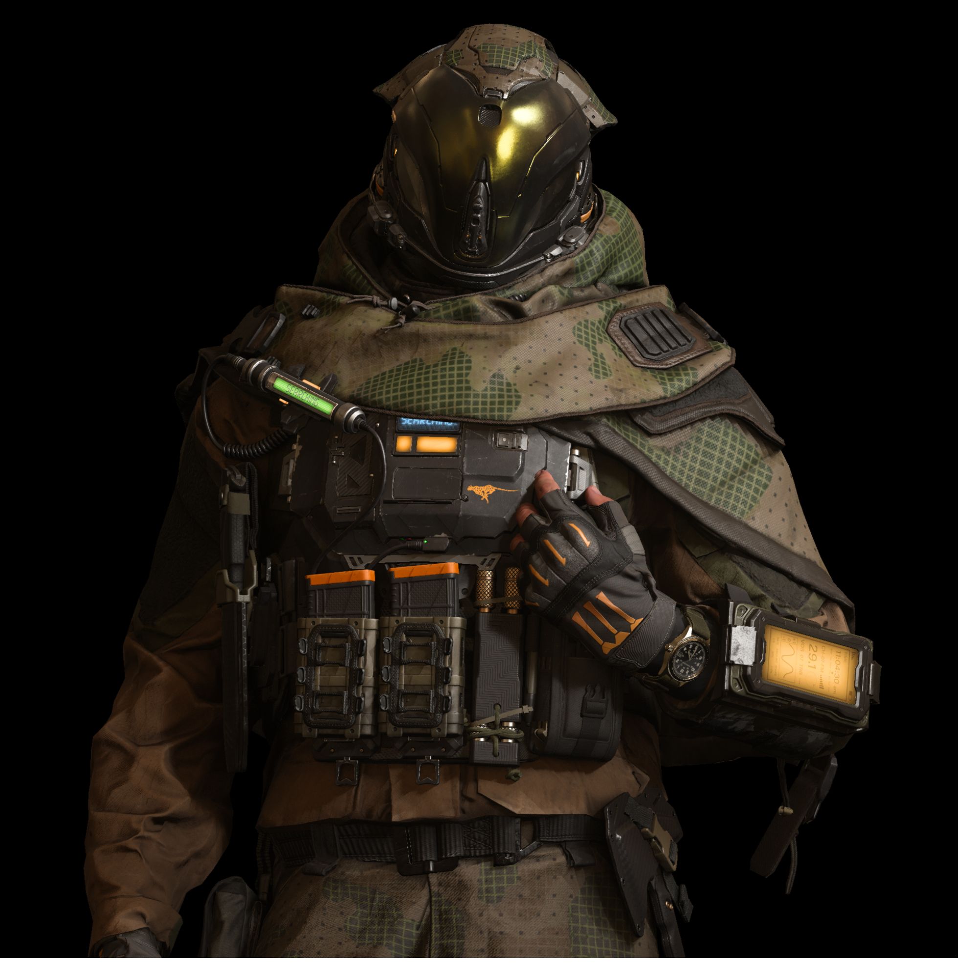 Hamilton x Call of Duty Khaki Field Auto Watch Black Dial Khaki NATO Strap 38 mm – Limited Edition 