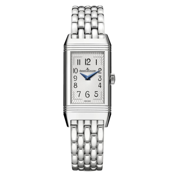 Montre Jaeger-LeCoultre Reverso One Duetto Moon remontage manuel bracelet acier