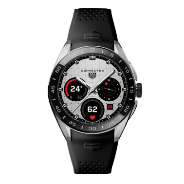Montre TAG Heuer Connected Calibre E5 – 45 mm – Acier – Bracelet Caoutchouc Noir