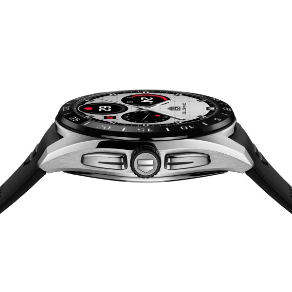 Montre TAG Heuer Connected Calibre E5 – 45 mm – Acier – Bracelet Caoutchouc Noir