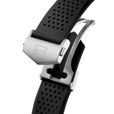 Montre TAG Heuer Connected Calibre E5 – 45 mm – Acier – Bracelet Caoutchouc Noir