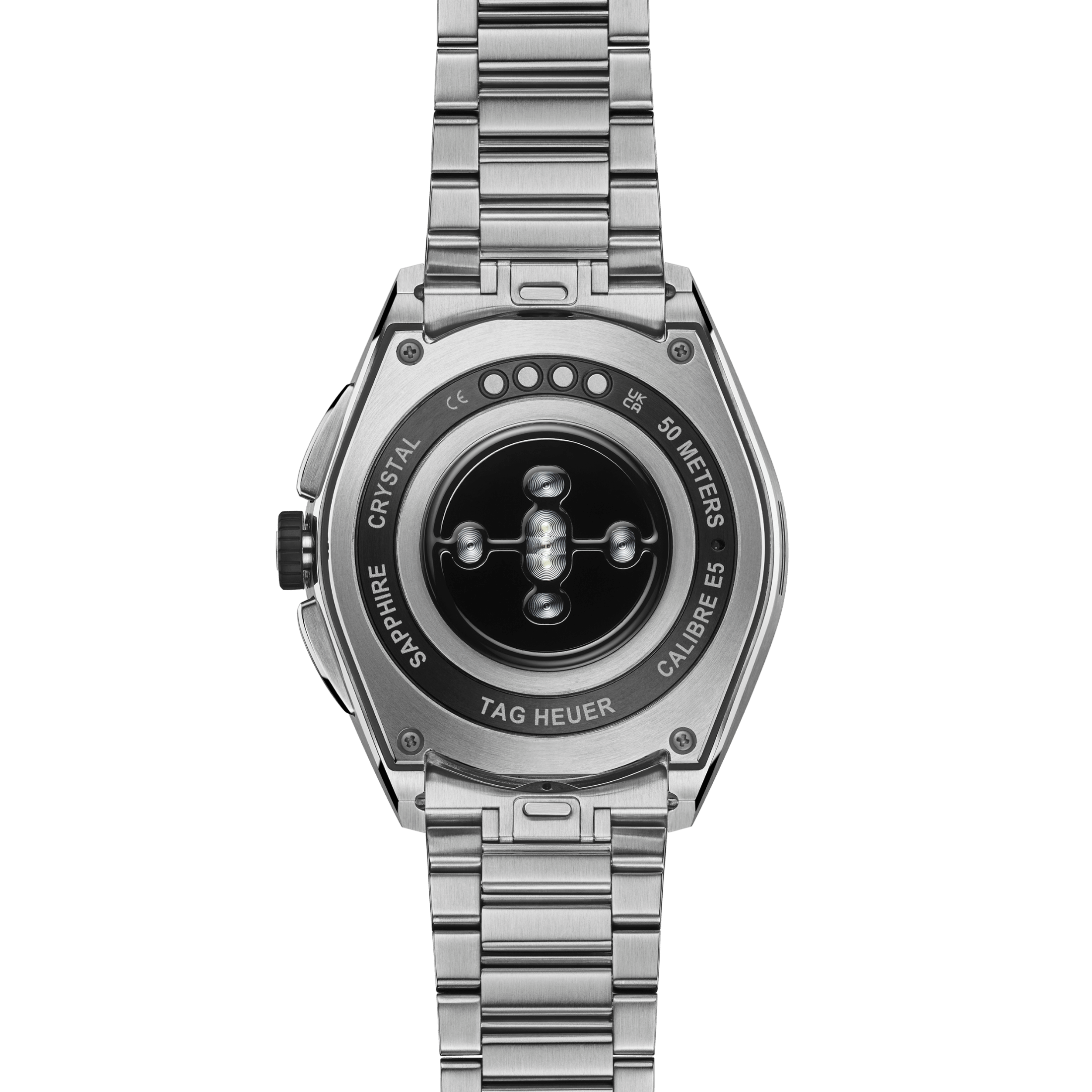TAG Heuer Connected Calibre E5 – 45 mm – Steel – Steel bracelet