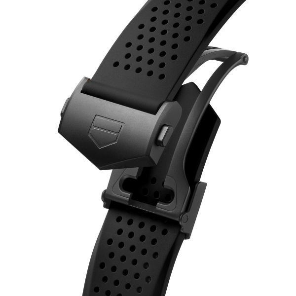 TAG Heuer E5 45MM ブラックレザーベルト TAG Heuer Connected E5 45 mm SBT8A80.BT6293 - Lepage