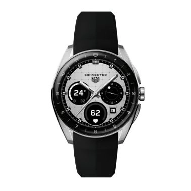 TAG Heuer Connected Calibre E5 – 40 mm – Steel – Black rubber strap