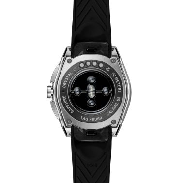 TAG Heuer Connected Calibre E5 – 40 mm – Steel – Black rubber strap