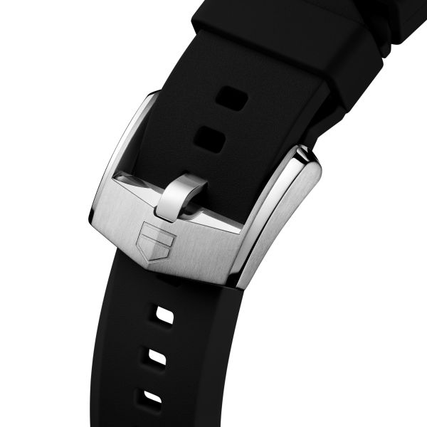 Montre TAG Heuer Connected Calibre E5 – 40 mm – Acier – Bracelet Caoutchouc Noir