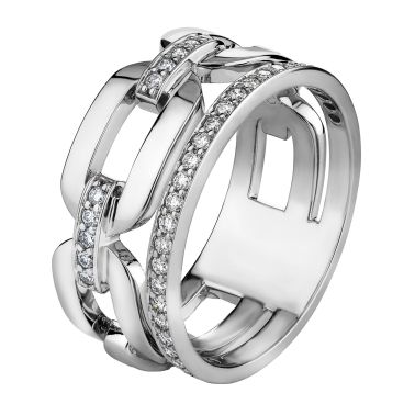 So Shocking Origine ring in white gold and diamonds