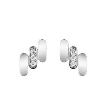 So Shocking Première fois Earrings white gold diamonds