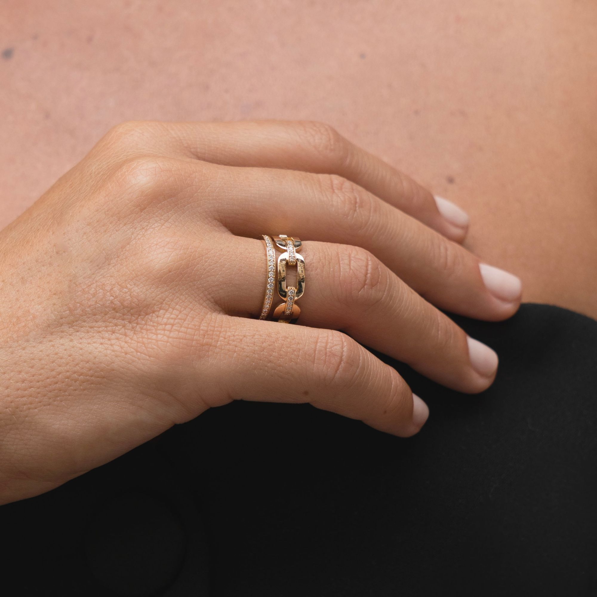 Bague So Shocking Origine or jaune et diamants